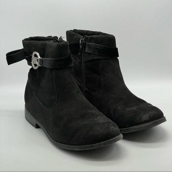 Michael Michael Kors Black Eugenia Booties - Picture 1 of 11